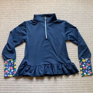 Garb Juniors' Girls 1/4 Zip Pullover, size Medium